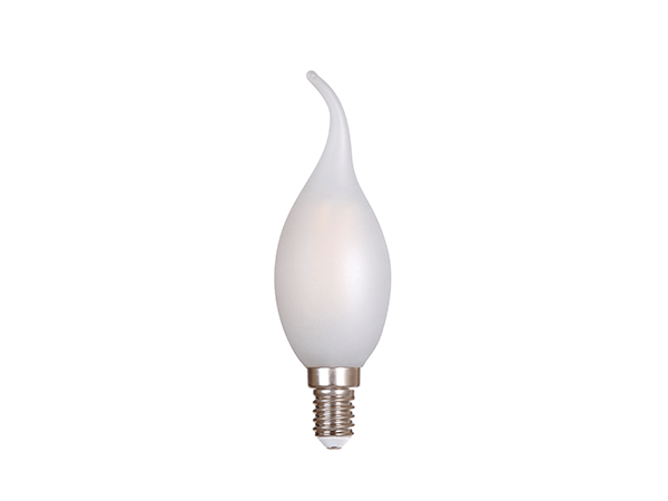 Dimmable E14 LED Bulbs C35 4W Tip Flame Matt - LUXRAY LIGHTING