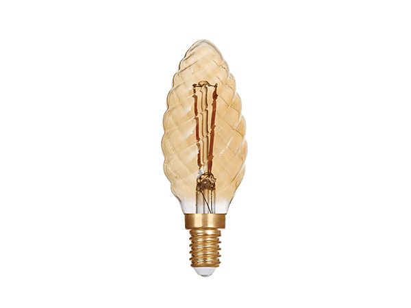 Dimmable E14 LED Bulbs C35 Twisted 4W - LUXRAY LIGHTING