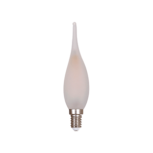 E10 LED C22 Dimmable Candle Matt - LUXRAY LIGHTING