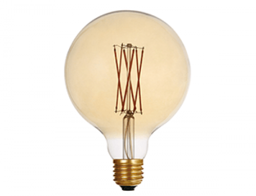 Edison Bulb LED G125 Amber