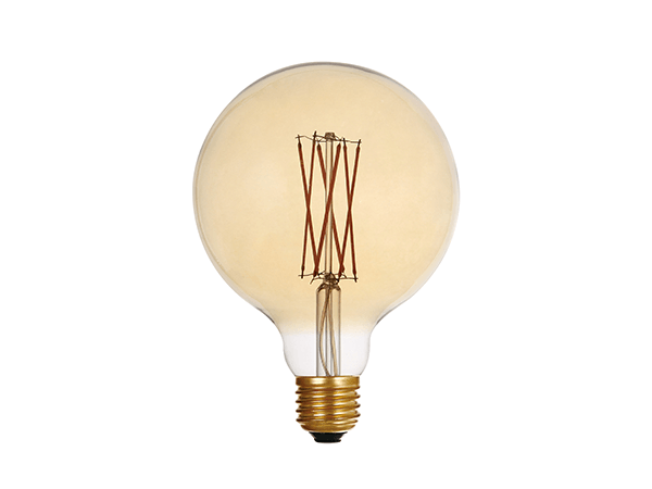 Edison Bulb LED G125 Amber - LUXRAY LIGHTING