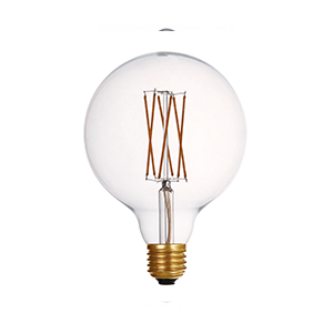 Edison Bulb LED G125 Clear - LUXRAY LIGHTING