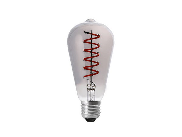 Edison LED Bulb Dimmable ST64 Smoky - LUXRAY LIGHTING