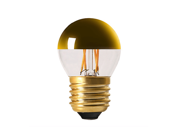 LED Crown Gold Bulb G45 E27 Dimmable - Luxray Lighting