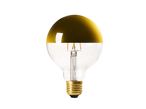 LED Crown Gold Bulb G95 E27 Dimmable - Luxray Lighting