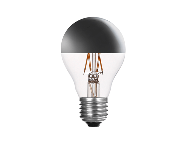 LED Crown Silver Bulb A60 E27 Dimmable - Luxray Lighting