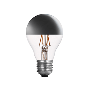 LED Crown Silver Bulb A60 E27 Dimmable - Luxray Lighting