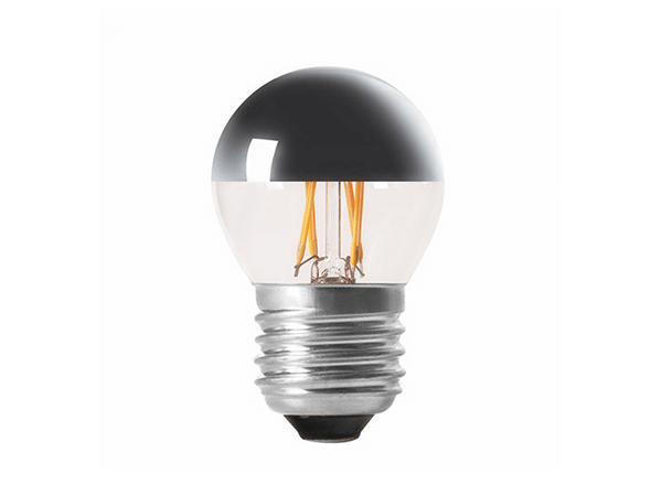 LED Crown Silver Bulb G45 E27 Dimmable - Luxray Lighting