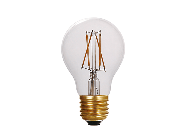 LED Filament Bulb A60 Clear 12W Dim - LUXRAY LIGHTING