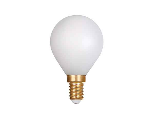 LED Mini Golf Bulb E14 Milky 4W - LUXRAY LIGHTING