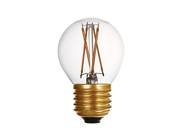 LED Mini Golf Bulb E27 Clear 4W - LUXRAY LIGHTING