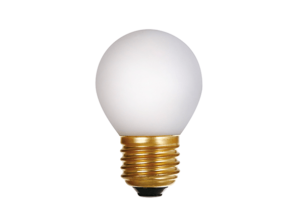 LED Mini Golf Bulb E27 Milky 4W - LUXRAY LIGHTING