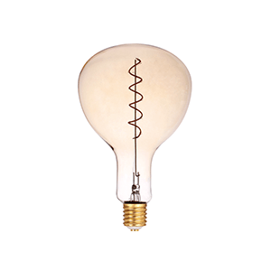 LED Spiral Filament PAR180 E27 Dimmable Amber