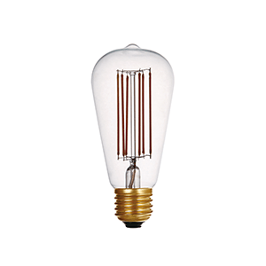 LED Vintage Bulb Lights ST64 Clear - LUXRAY LIGHTING