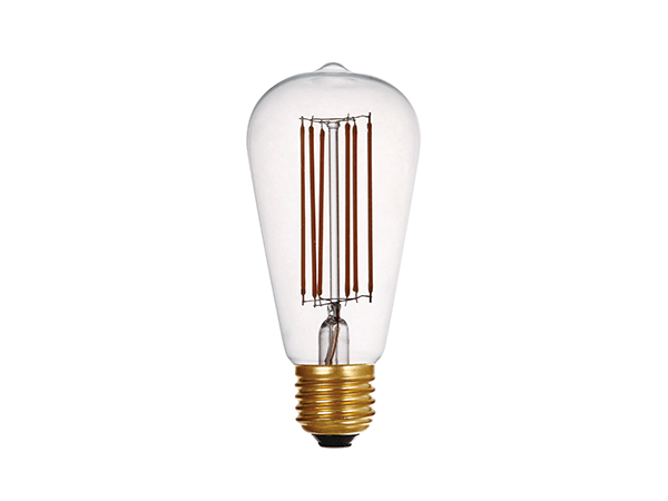 LED Vintage Bulb Lights ST64 Clear - LUXRAY LIGHTING