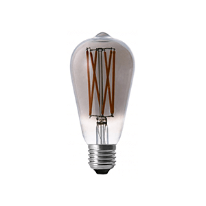 LED Vintage Bulb Lights ST64 Smoky- LUXRAY LIGHTING