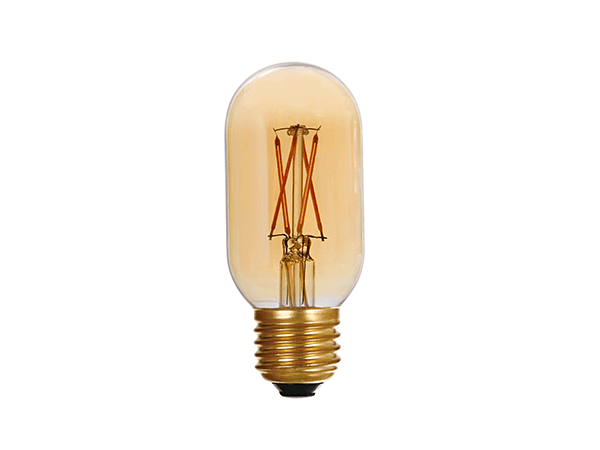 LED Vintage Edison Bulb T45 Amber - LUXRAY LIGHTING