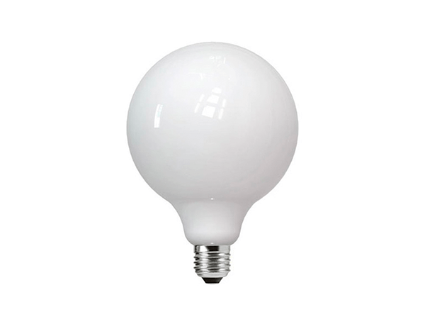 led milky globe bulbs G125 12W - LUXRAY LIGHTING 600450