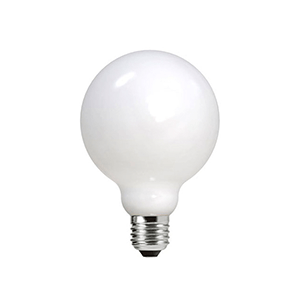 led milky globe bulbs G95 6W - LUXRAY LIGHTING