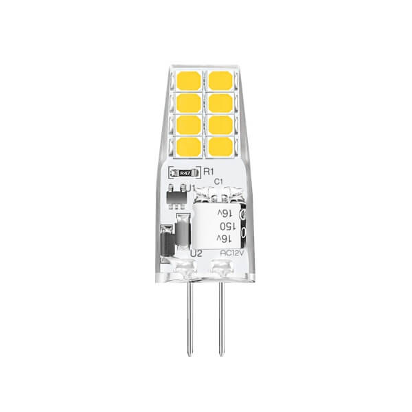led-g4-12v-capsule-2w LED G4 12V capsule bulb, 2W warm white