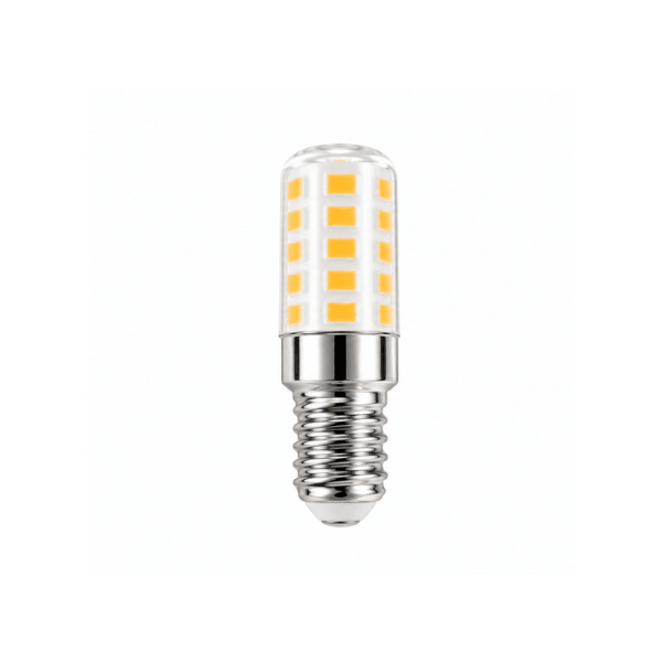 T18 LED appliance bulb with SMD chips, E14 base